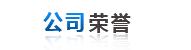 公(gōng)司榮譽